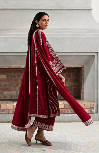 Zaib - Luxury Lawn Embroidered 3 Piece Unstitched