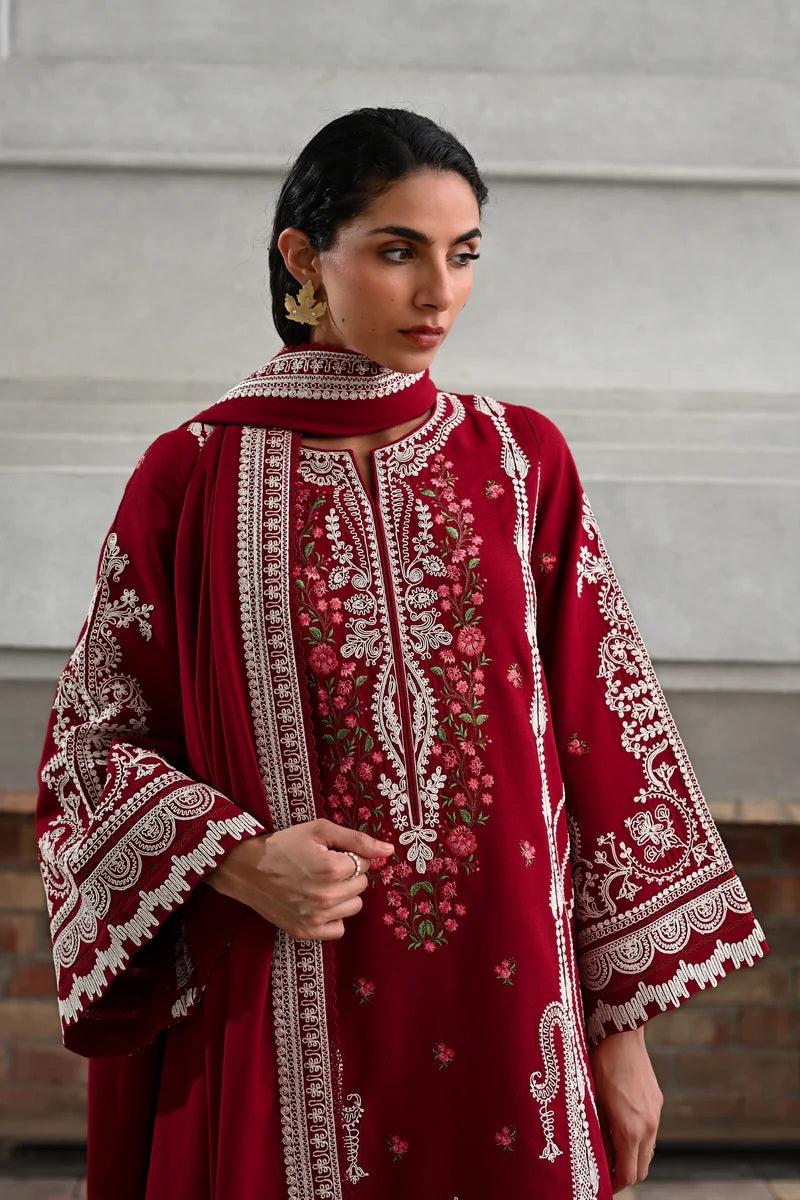 Zaib - Luxury Lawn Embroidered 3 Piece Unstitched