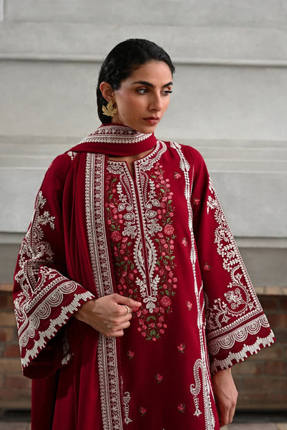 Zaib - Luxury Lawn Embroidered 3 Piece Unstitched