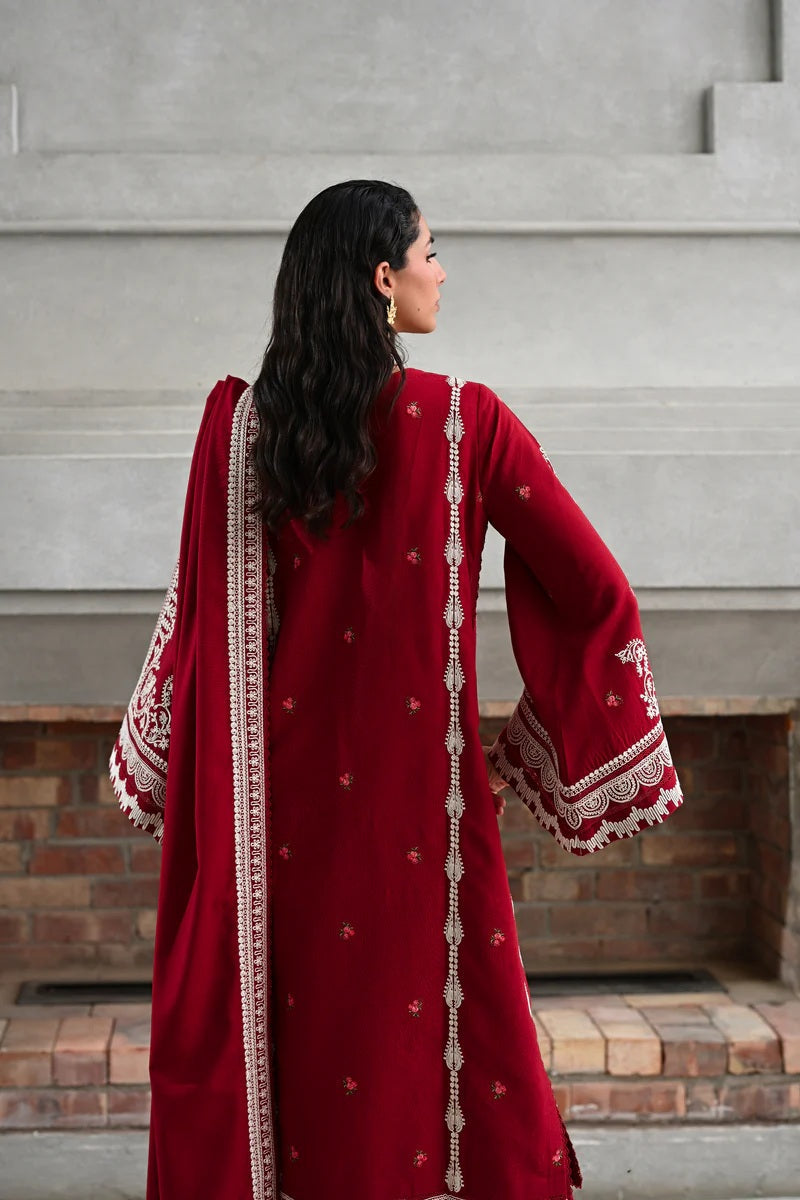 Zaib - Luxury Lawn Embroidered 3 Piece Unstitched