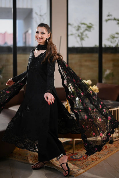 Zaib - Luxury Lawn Embroidered 3 Piece Unstitched