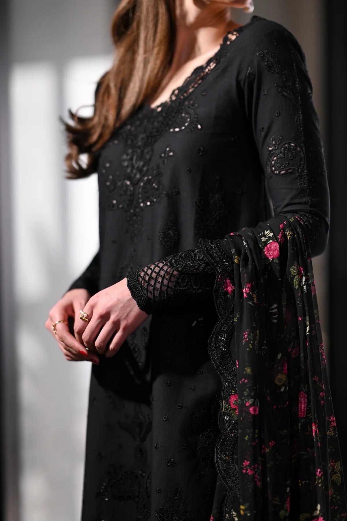 Zaib - Luxury Lawn Embroidered 3 Piece Unstitched
