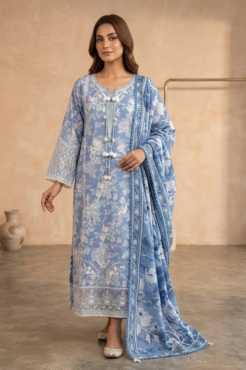 Pehnawa Luxury Embroidered 3 Pieces Stitched Collection