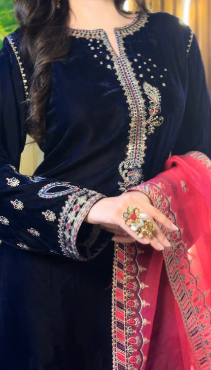 Naqshi IFRAH Luxury Micro Collection Unstitched / Stitched Suit