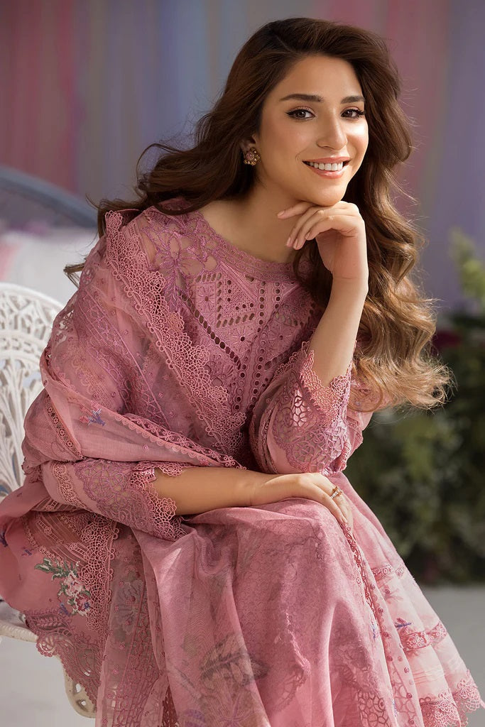 Sobia Nazir Luxury Lawn Embroidered 3 Piece Unstitched Collection