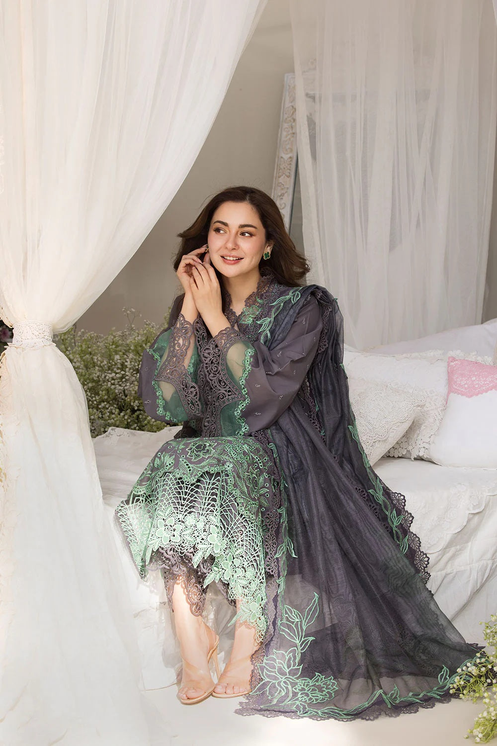 Sobia - Luxury Lawn Embroidered 3 Piece Unstitched