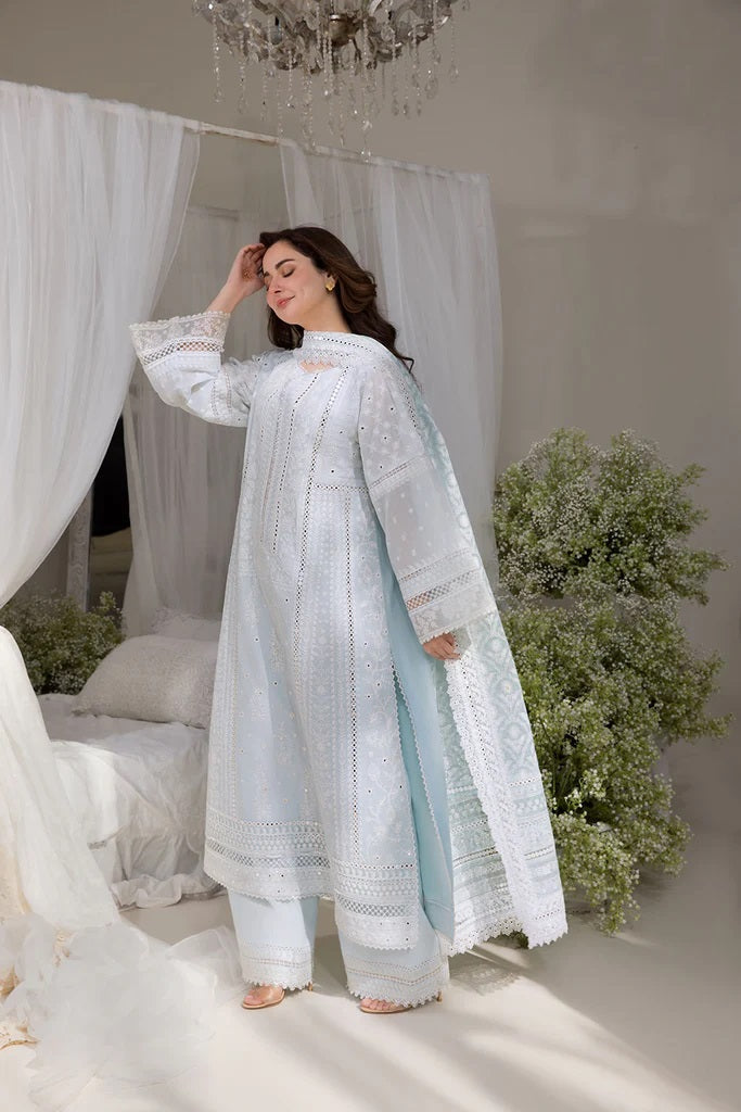 Sobia Nazir Luxury Lawn Embroidered 3 Piece Unstitched