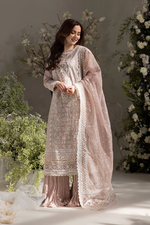 Sobia Nazir Luxury Lawn Embroidered 3 Piece Unstitched