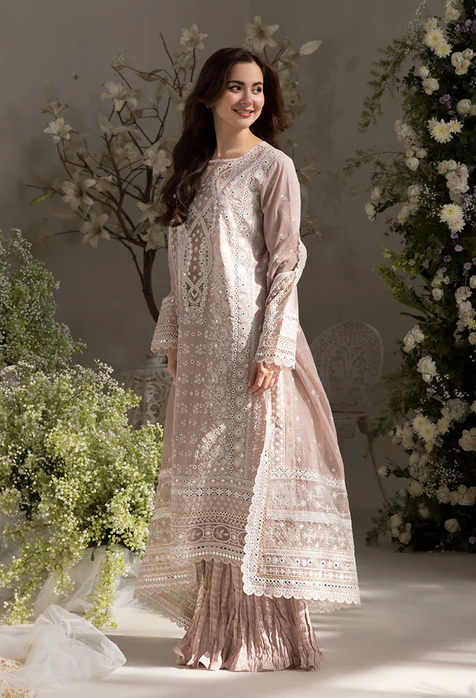 Sobia Nazir Luxury Lawn Embroidered 3 Piece Unstitched