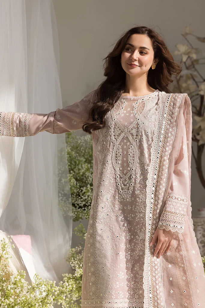 Sobia Nazir Luxury Lawn Embroidered 3 Piece Unstitched