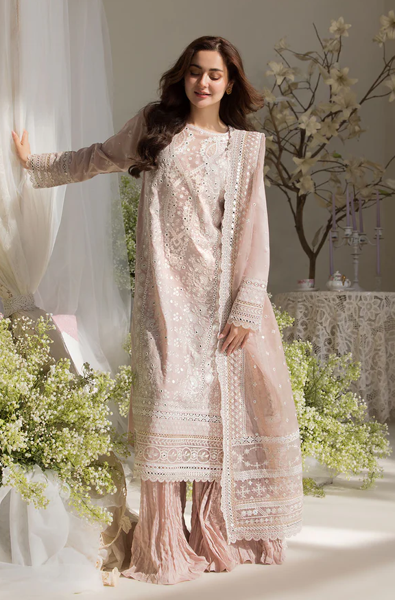 Sobia Nazir Luxury Lawn Embroidered 3 Piece Unstitched