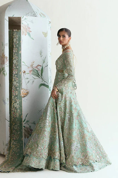 Suffuse Wedding Festive Organza Hand Emblishment Suit ASHAL