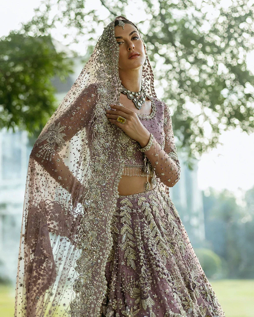 Mushq Luxury Net Embroidered Hand Emblishment Collection Mirabelle