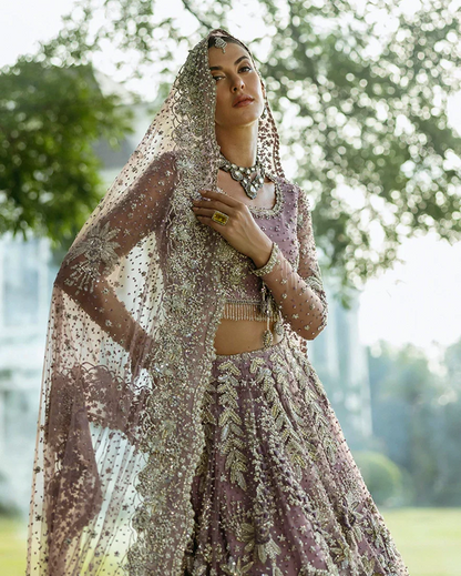 Mushq Luxury Net Embroidered Hand Emblishment Collection Mirabelle