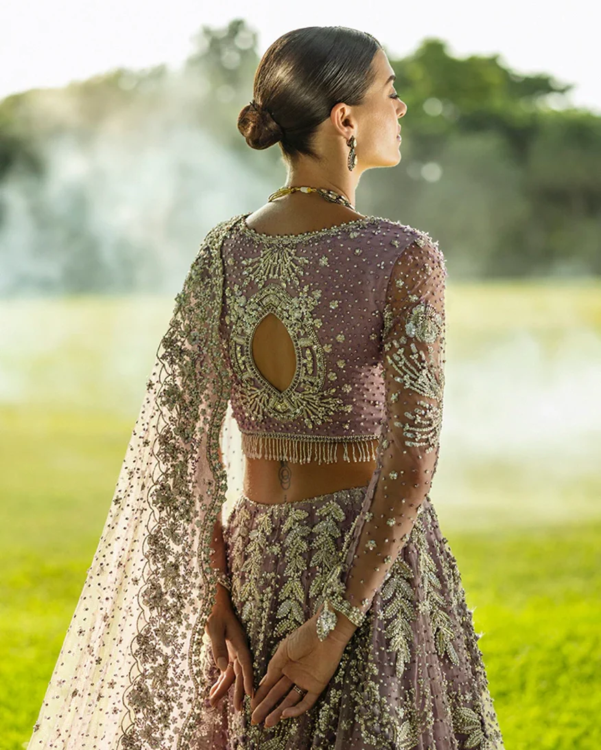 Mushq Luxury Net Embroidered Hand Emblishment Collection Mirabelle