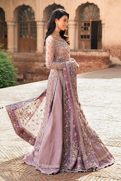 Maria B Luxury Organza Embroidered 3Pc Unstitched Suit Pinar