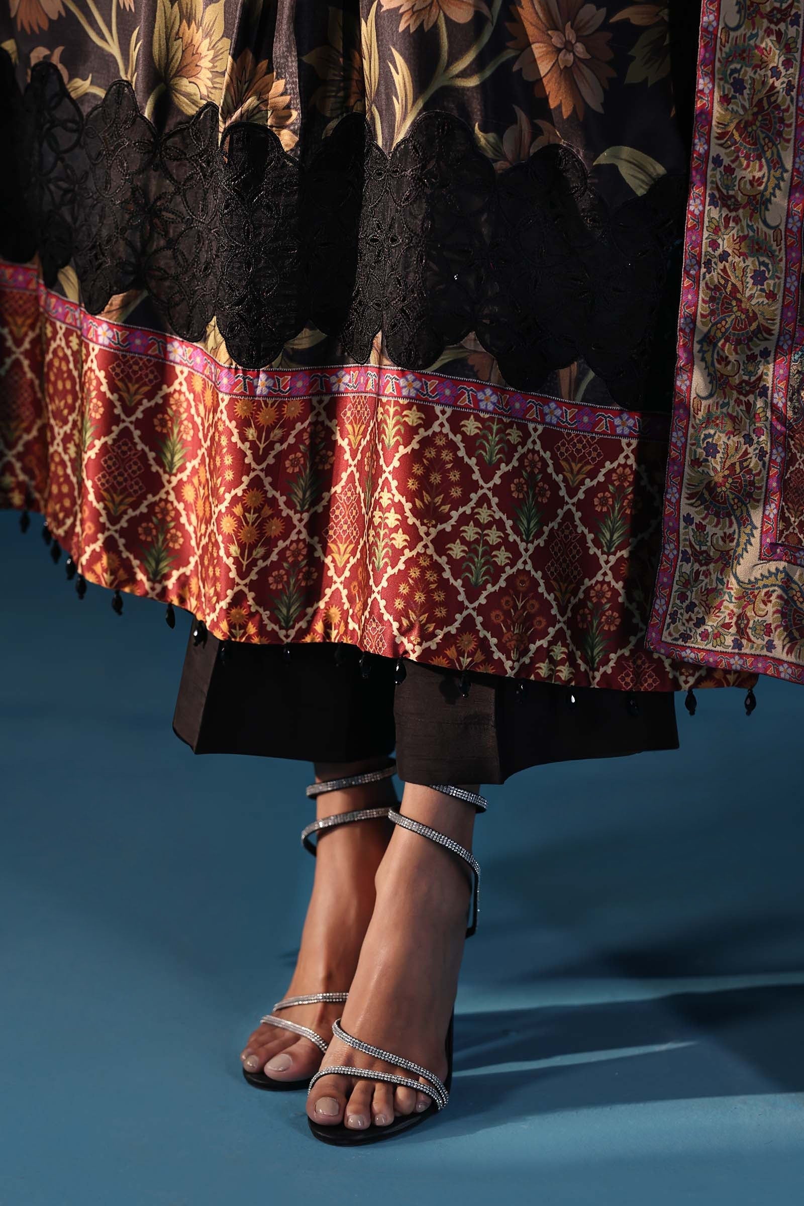 Maria.B Luxury Silk Embroidered Unstitched 3 Piece - MPS