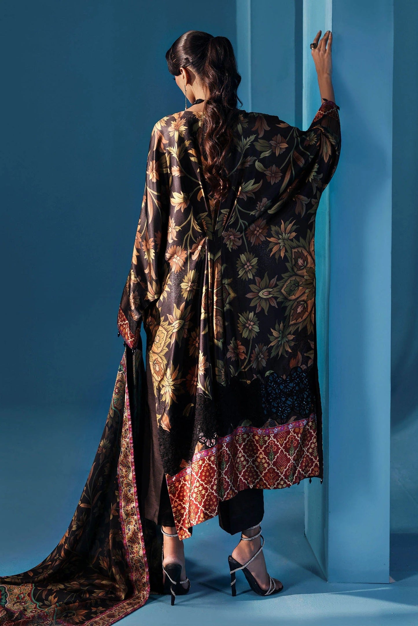 Maria.B Luxury Silk Embroidered Unstitched 3 Piece - MPS