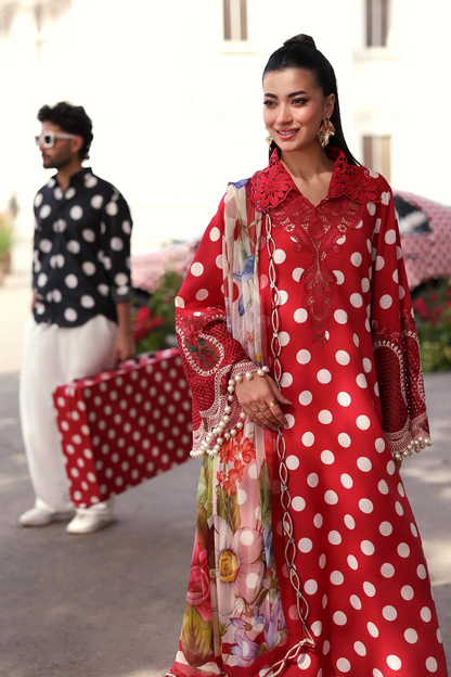 Maria.B MPrints Embroidered Lawn Unstitched 3Pc Suit