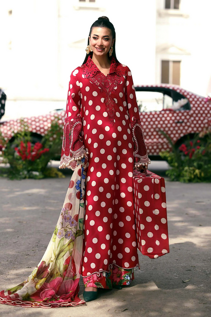Maria.B MPrints Embroidered Lawn Unstitched 3Pc Suit