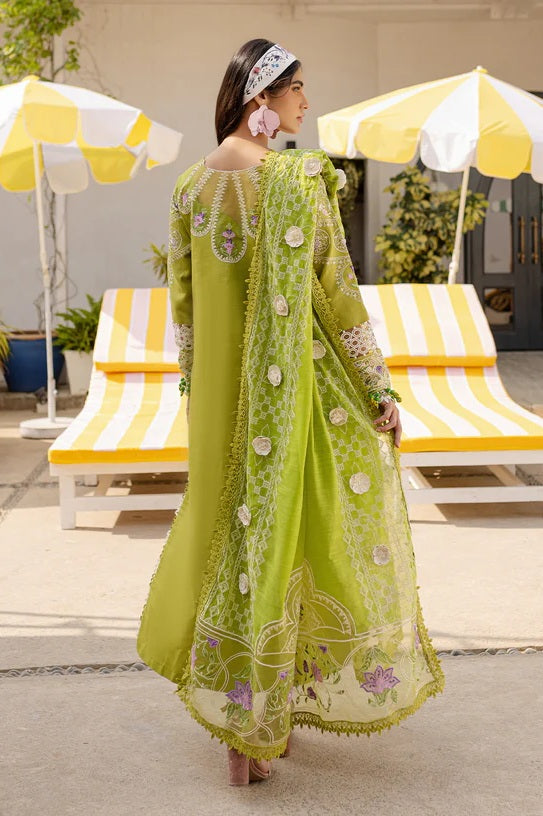 Parishay Monaco - Luxury Lawn Embroidered 3 Piece Unstitched