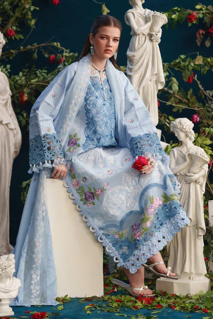 Parishay - Lawn Embroidered 3 Piece Unstitched
