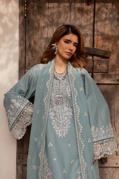 Batik - Naisha - Luxury Lawn Embroidered 3 Piece Unstitched