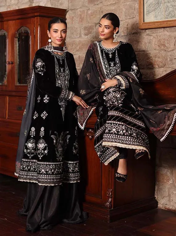 Noor By Saadia Asad Luxury Velvet Collection Unstitched PAREEHA