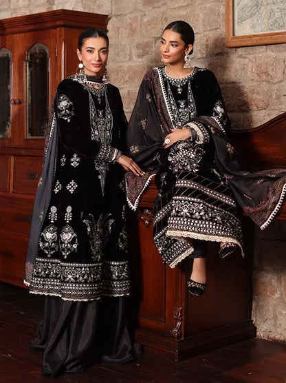 Noor By Saadia Asad Luxury Velvet Collection Unstitched PAREEHA