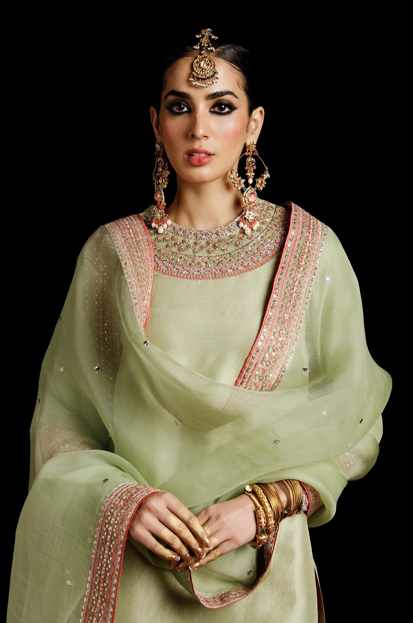 Hussain Rehar - Luxury Raw Silk Embroidered 3 Piece Unstitched - Doron