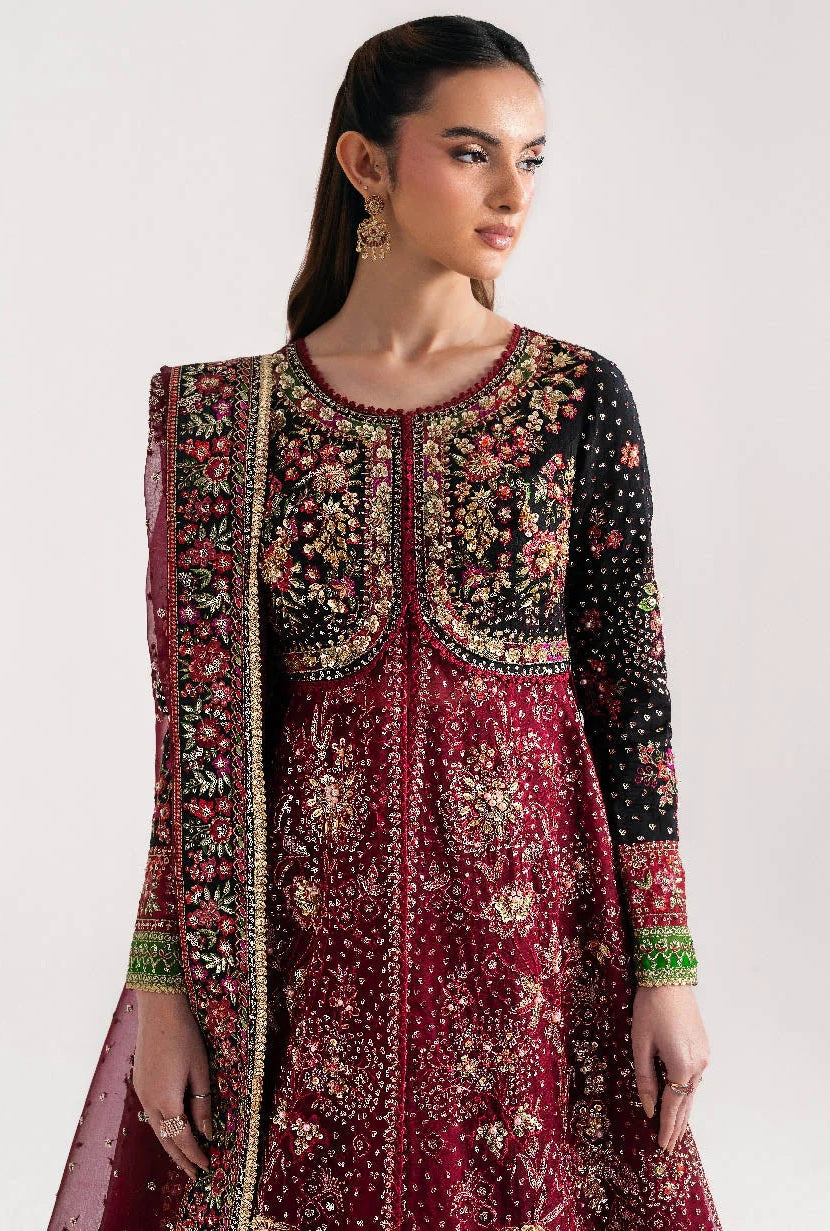 Republic Womenswear - Luxury Organza Embroidered 3 Piece Unstitched - Lucienne