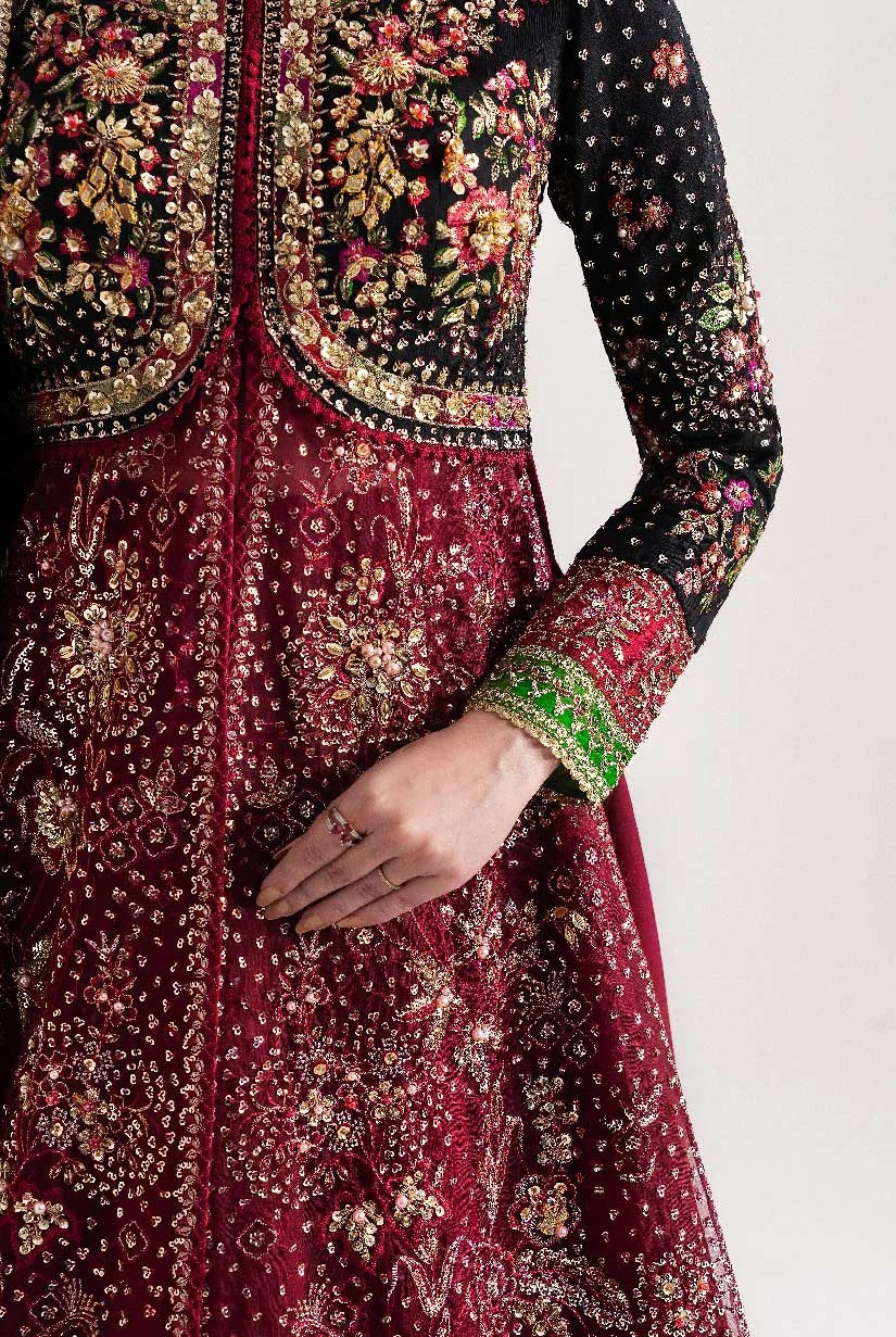 Republic Womenswear - Luxury Organza Embroidered 3 Piece Unstitched - Lucienne