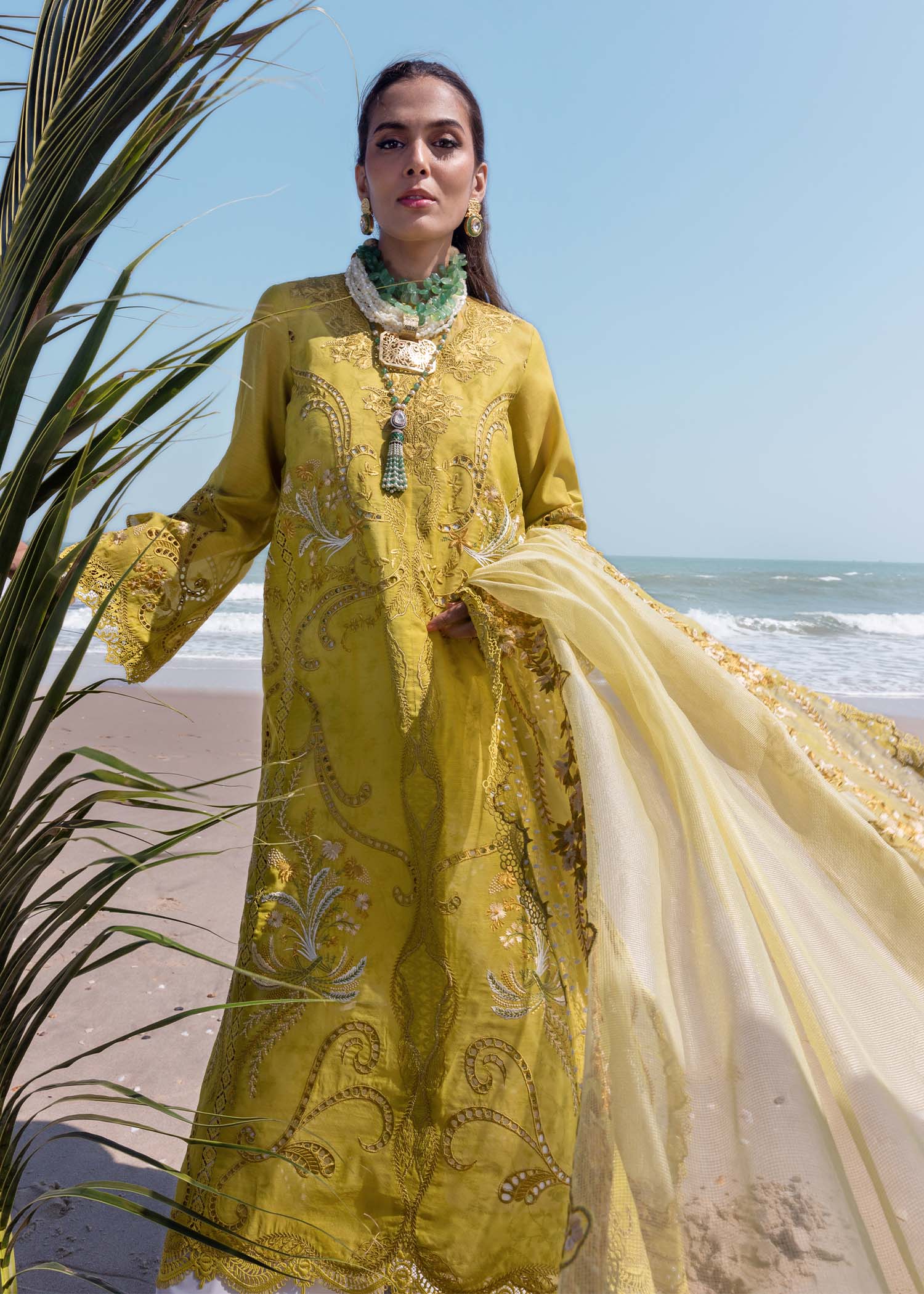 Saira Shakira Embroidered Luxury Lawn Unstitched 3Pc Suit SAMARA - A