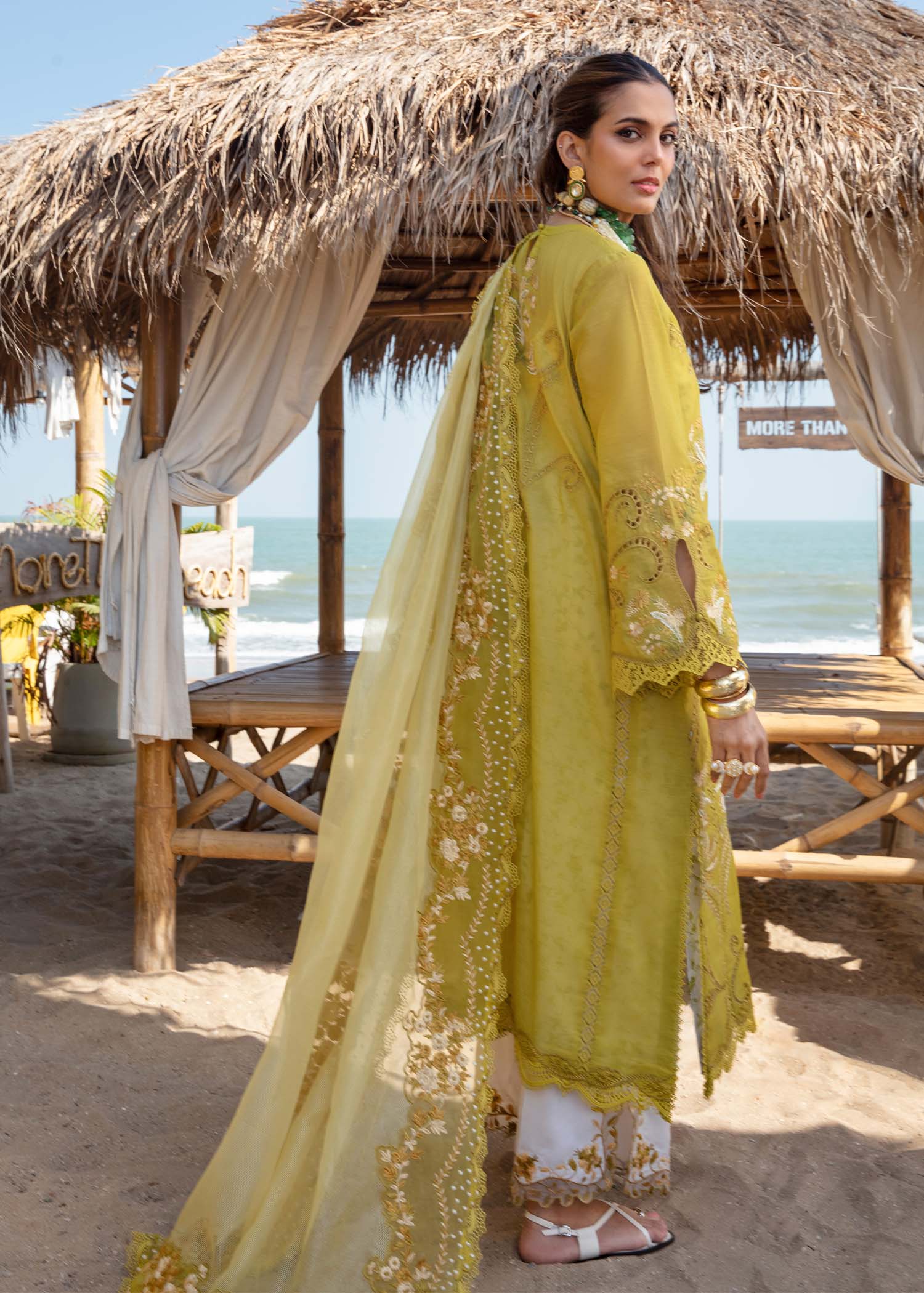 Saira Shakira Embroidered Luxury Lawn Unstitched 3Pc Suit SAMARA - A