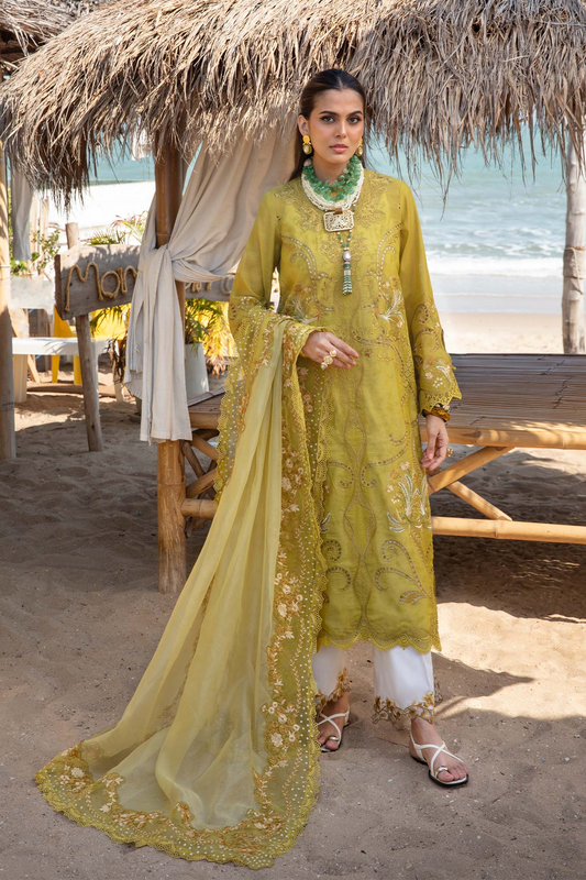 Saira Shakira Embroidered Luxury Lawn Unstitched 3Pc Suit SAMARA - A