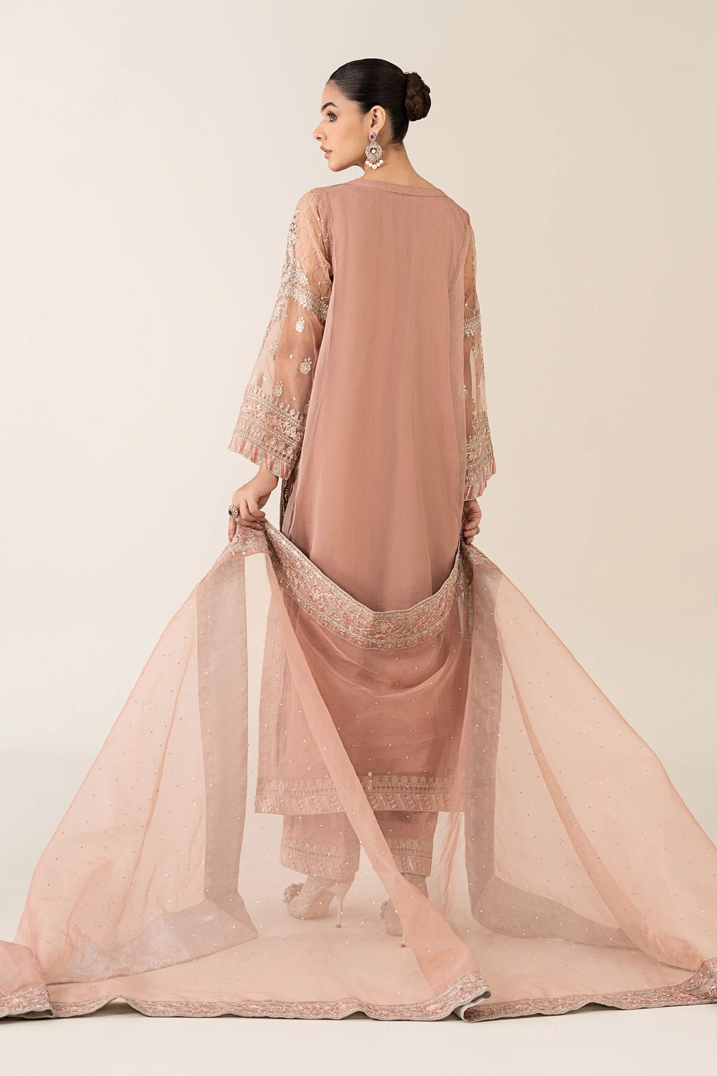 Maria.B - Luxury Raw Silk Embroidered 3 Piece Unstitched