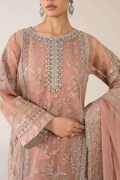 Maria.B - Luxury Raw Silk Embroidered 3 Piece Unstitched