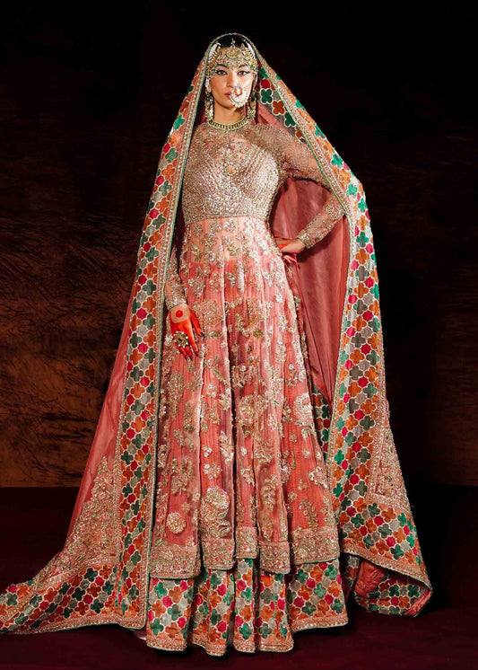 Hussain Rehar Saaz Luxury Net Embroidered 3Pc Unstitched Suit