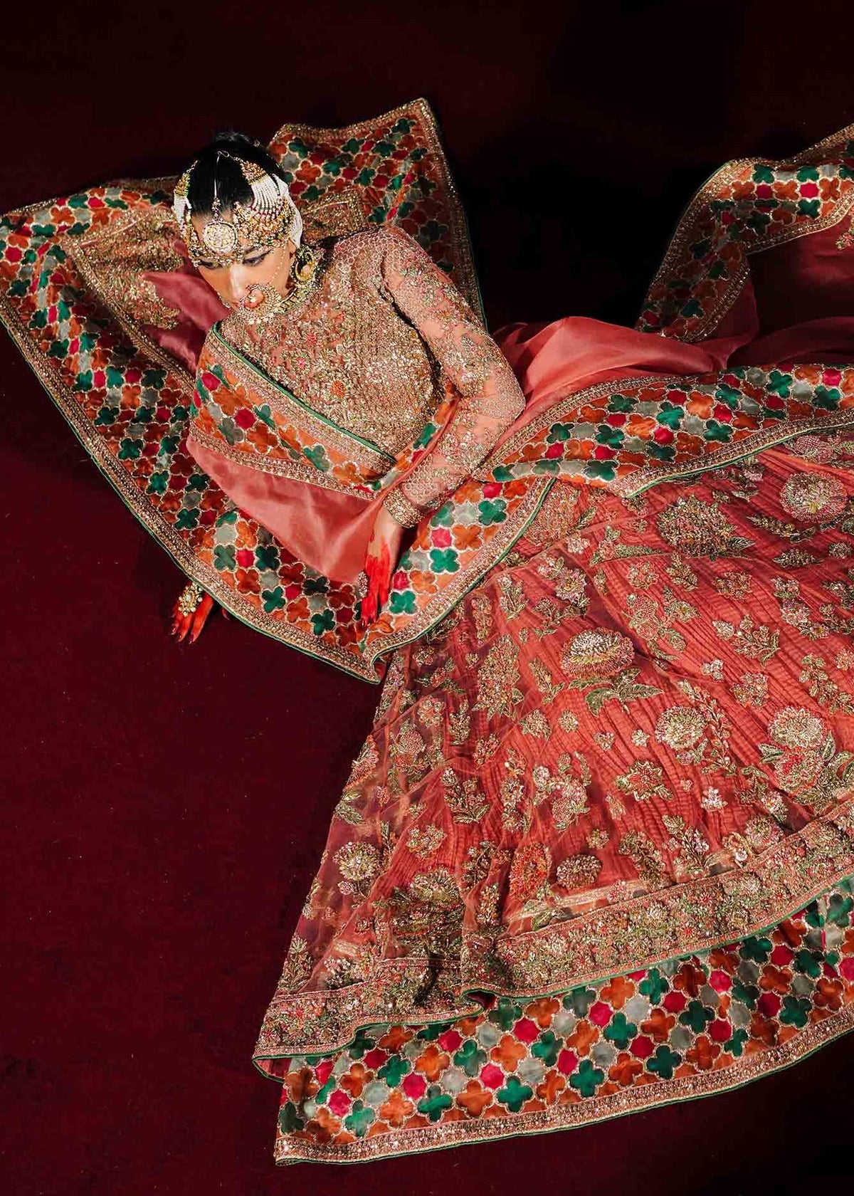 Hussain Rehar Saaz Luxury Net Embroidered 3Pc Unstitched Suit