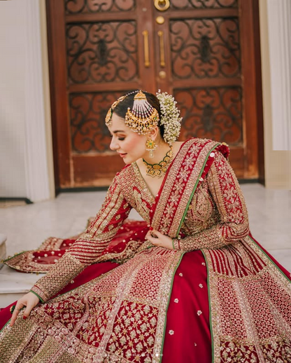 Hussain Rehar Organza Embroidered Luxury Wedding Collection