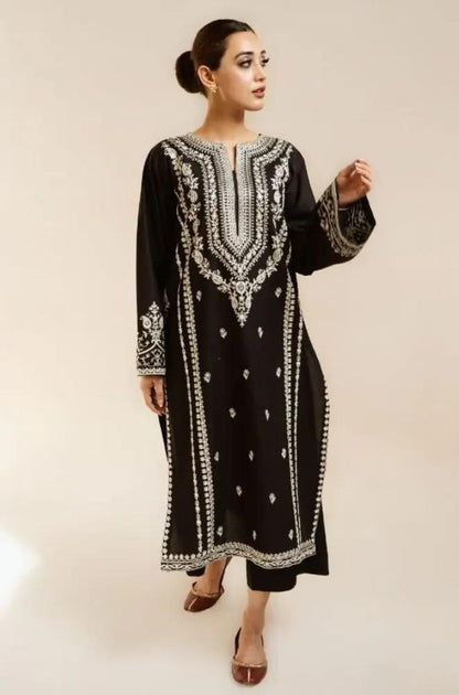 Urge 2PC Unstitched Lawn Embroidered Shirt with Embroidered Trousers
