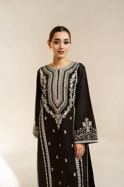 Urge 2PC Unstitched Lawn Embroidered Shirt with Embroidered Trousers