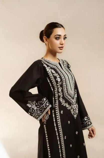 Urge 2PC Unstitched Lawn Embroidered Shirt with Embroidered Trousers
