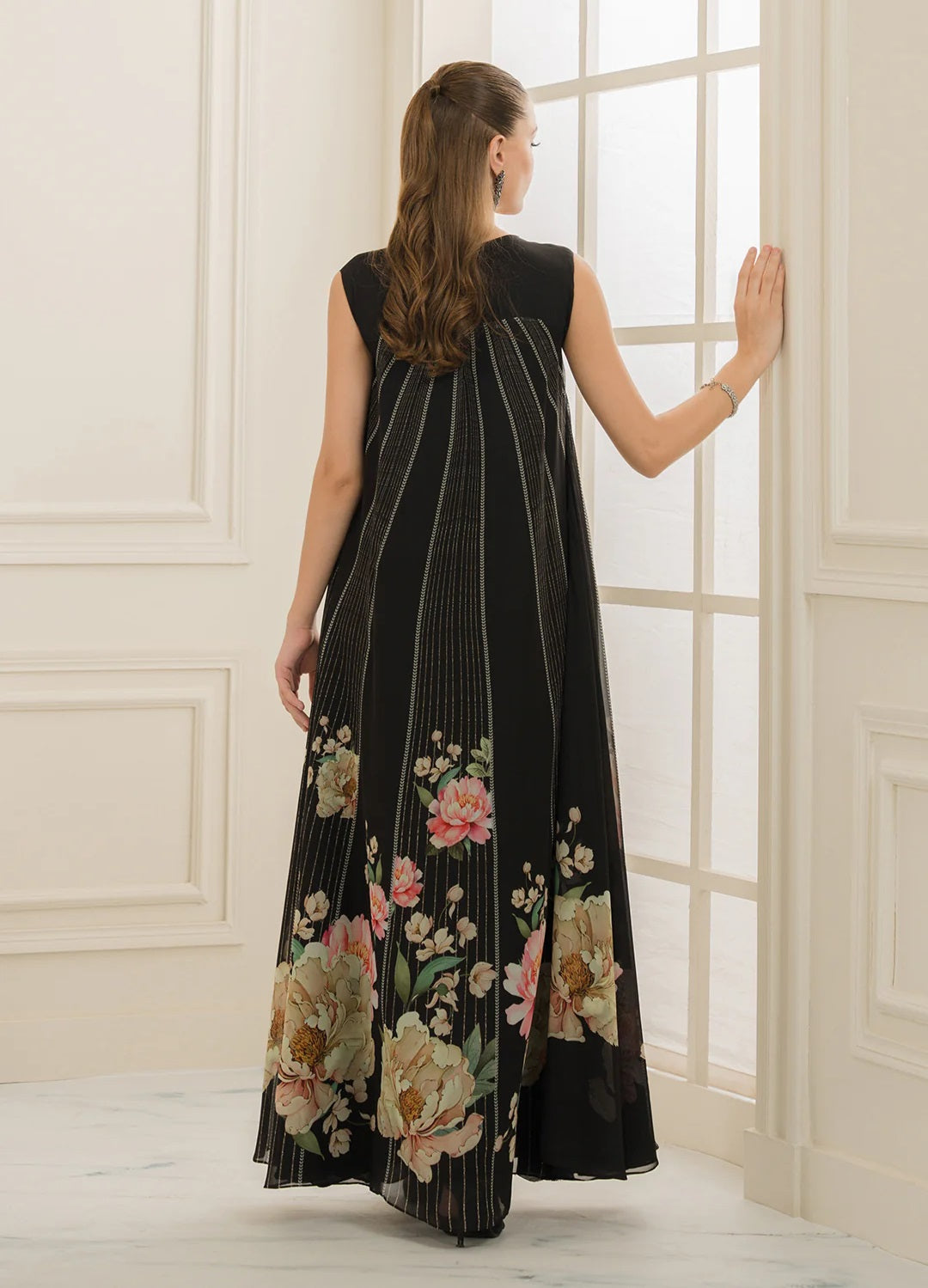 Lulusar Miril Dress 3 Pcs Unstitched Silk