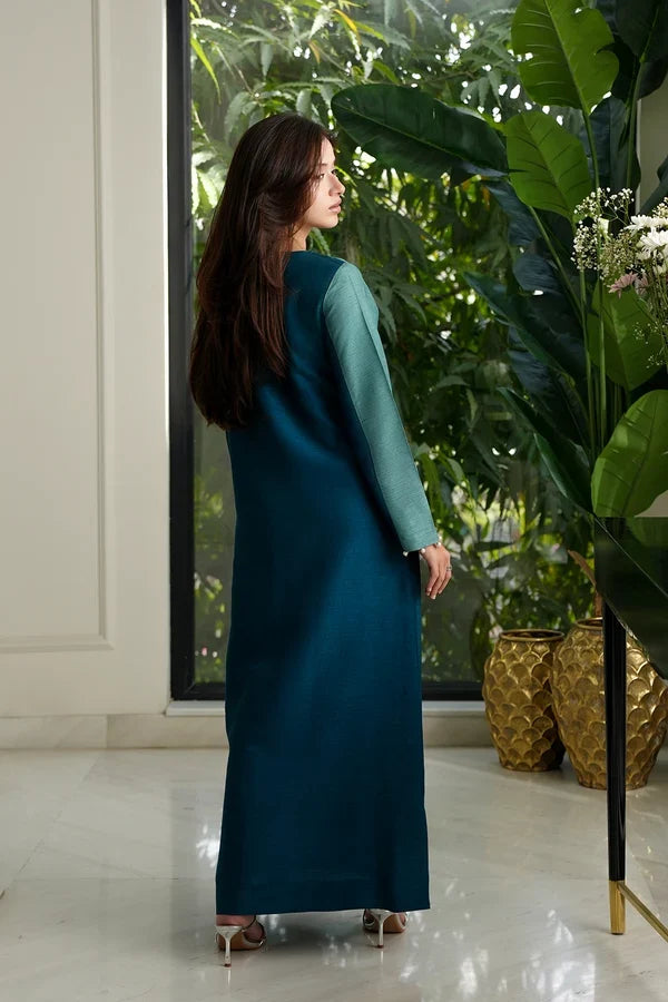 Lulusar Orelia Long Luxury Raw Silk Embroidered 3Pc Unstitched