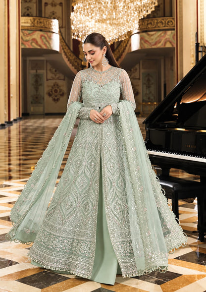 Elaf DIANA Luxury Net Embroidered 3Pc Unstitched Suit