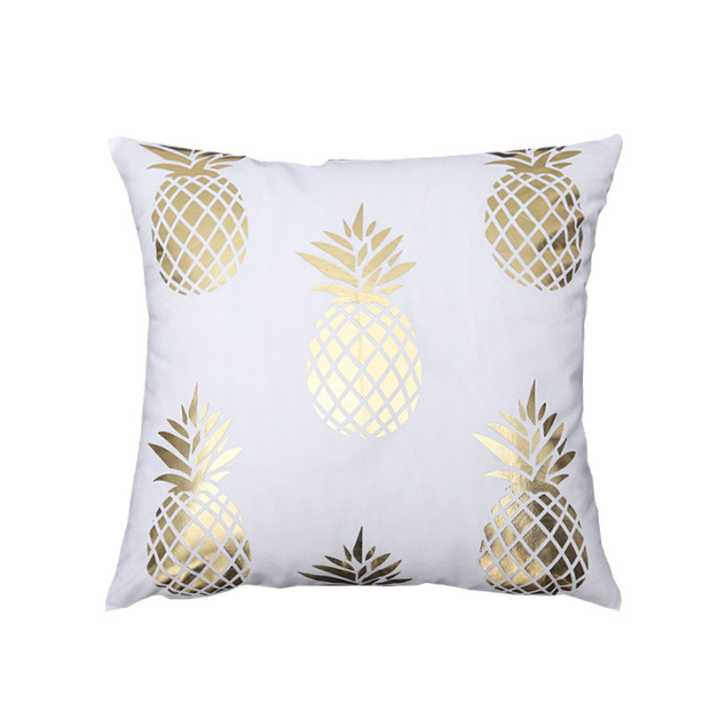 Gilding Geometric Pineapple Pillow Cover Minimalist Creative Pillow Cover