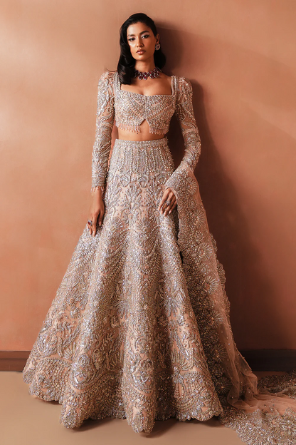 Soraya Catherine 01 Luxury Net Hand Emblishment Unstitched Collection