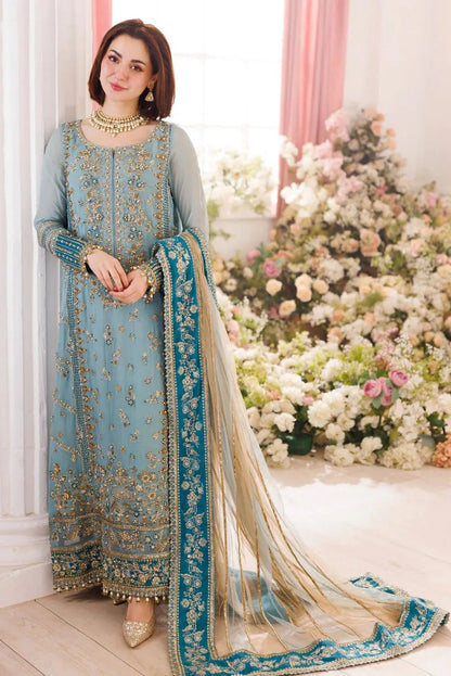 Charizma - Dastan - E - Jashan - Embroidered Chiffon Unstitched 3 Piece
