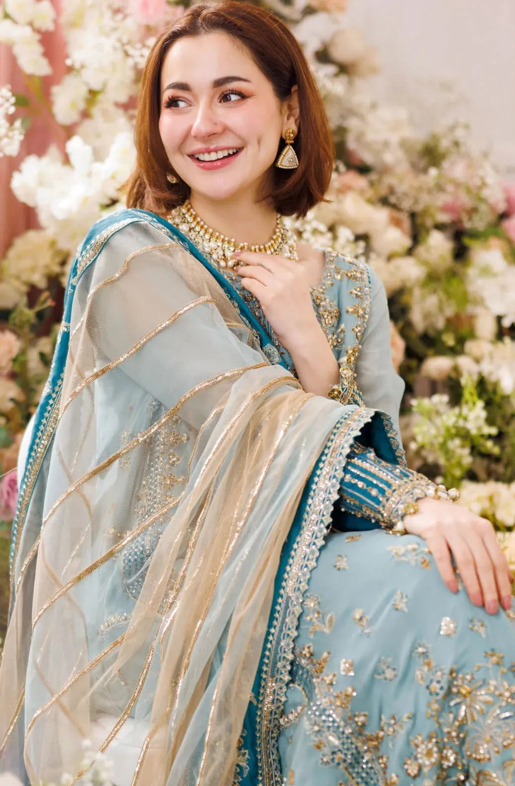 Charizma - Dastan - E - Jashan - Embroidered Chiffon Unstitched 3 Piece